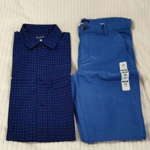 Teenager Boy Blue Pants Size 14 NWT.